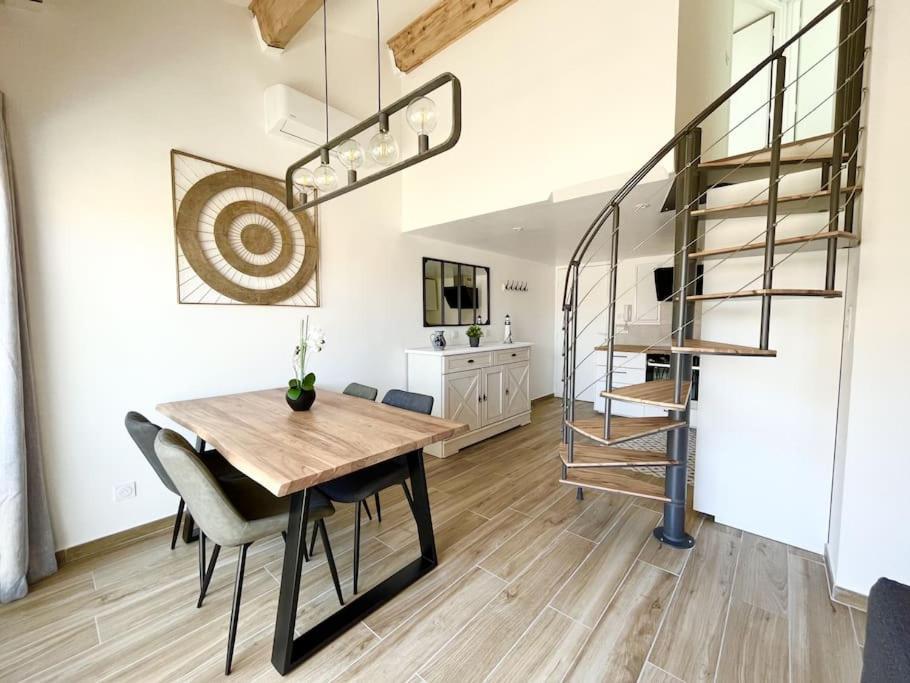 Duplex Centre Ville - 50M De La Plage - Clim - Garage - Netflix เลอ โกร-ดู-รัว ภายนอก รูปภาพ